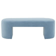 Candelabra Home Elena Velvet Bench Furniture