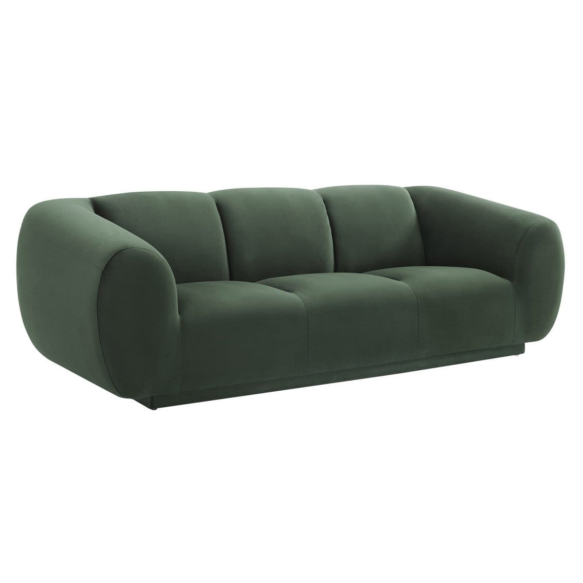 TOV Furniture Emmet Forest Green Velvet Sofa