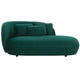Candelabra Home Galet Velvet Chaise Furniture TOV-L68546