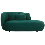 Candelabra Home Galet Velvet Chaise Furniture TOV-L68546
