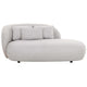 Candelabra Home Galet Velvet Chaise Furniture TOV-L68548
