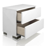 Candelabra Home Icon 2-Drawer Nightstand Furniture orient-express-2104.WHG