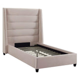 Candelabra Home Koah Velvet Bed Furniture