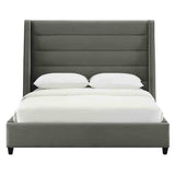 Candelabra Home Koah Velvet Bed Furniture TOV-B6330
