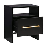 Candelabra Home Libre Nightstand - Black Furniture TOV-B44060