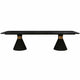 Candelabra Home Rishi Rope Dining Table Furniture TOV-D44153