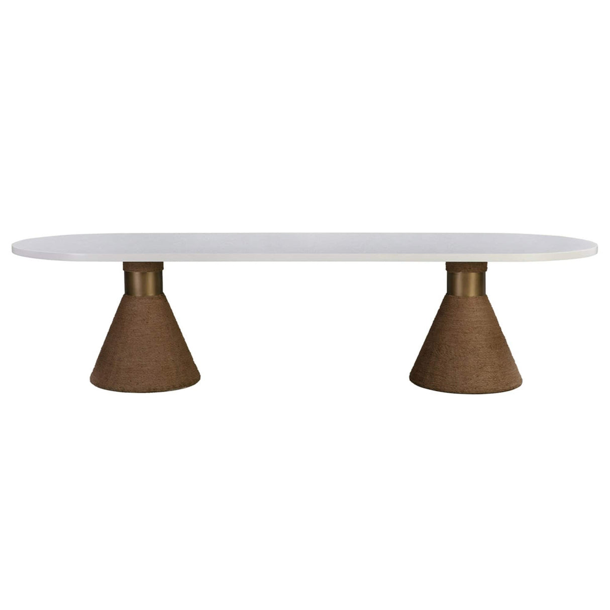 Candelabra Home Rishi Rope Dining Table - Natural Furniture TOV-D44048