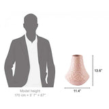 Candelabra Home Roco Vase - Pink - Tall Decor zuo-A10143 00842896101528