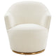 Candelabra Home Skyla Boucle Swivel Chair Furniture jamie-young-TOV-S68263