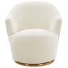 Candelabra Home Skyla Boucle Swivel Chair Furniture jamie-young-TOV-S68263