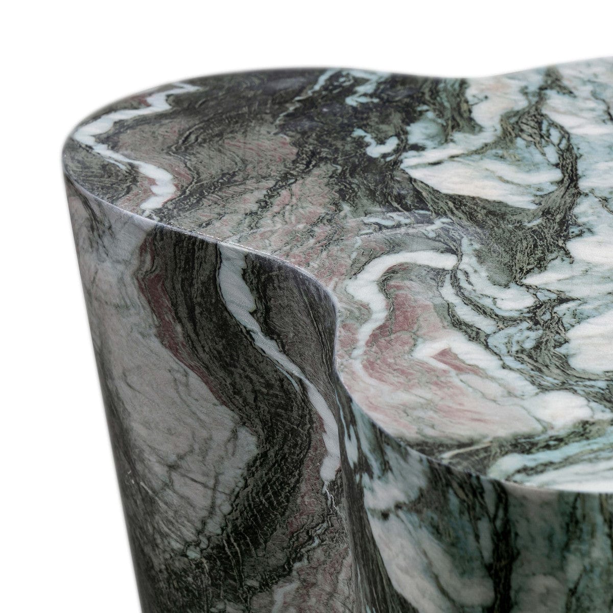 Candelabra Home Slab Marble Side Table Furniture