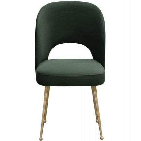 Candelabra Home Swell Velvet Chair Furniture TOV-D6486