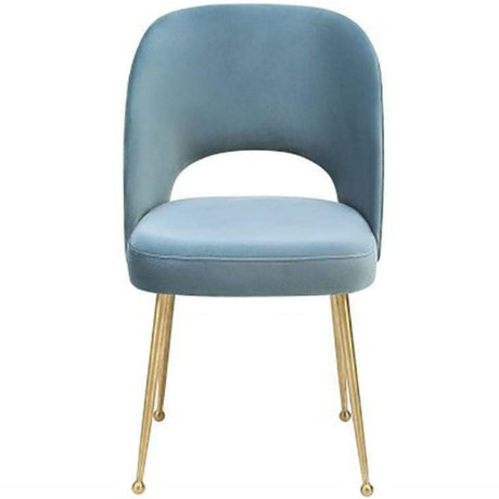 Candelabra Home Swell Velvet Chair Furniture TOV-D66 00806810355329