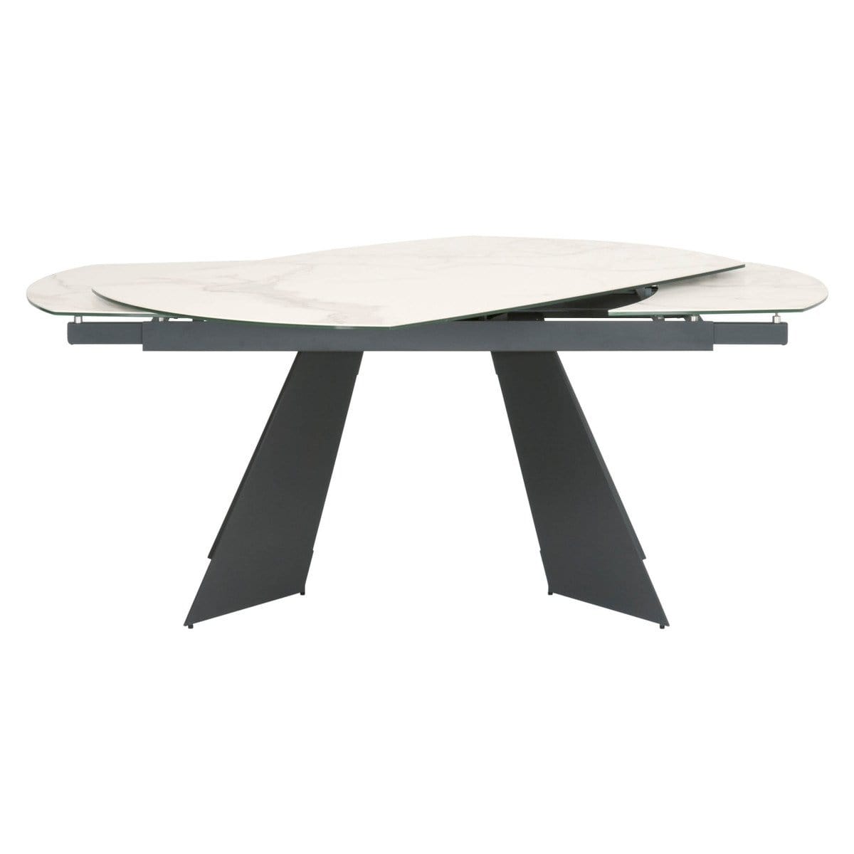 Candelabra Home Torque Extension Dining Table Furniture orient-express-1604-EXDT.MDG/CWHT