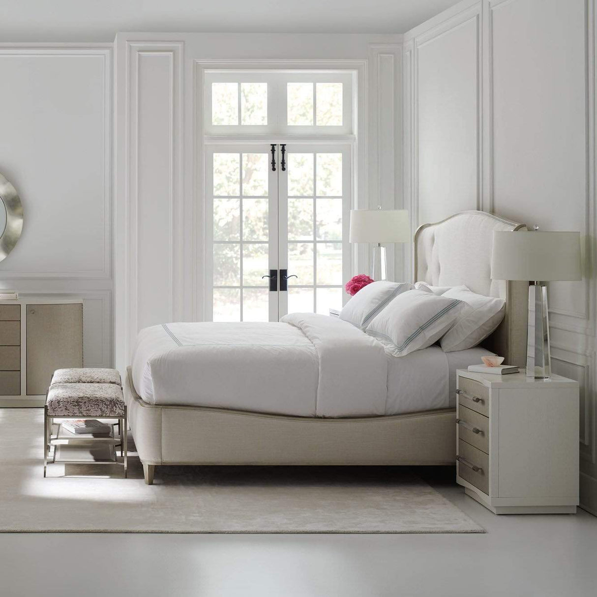 Caracole Clarity Bedside Table Furniture caracole-CLA-421-065 662896037456