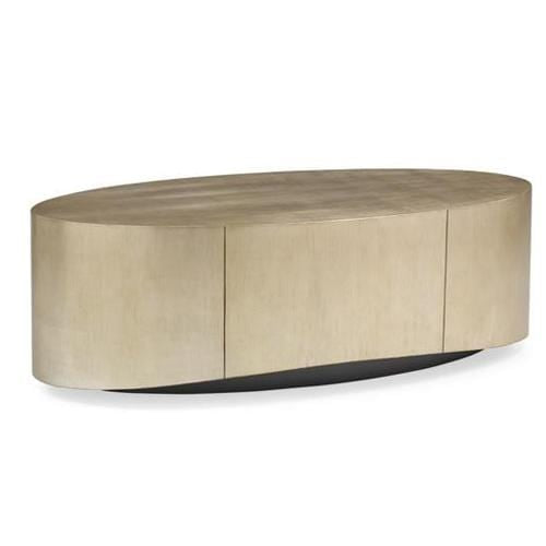 Caracole Come Oval Here Cocktail Table Furniture Caracole-TRA-COCTAB-012