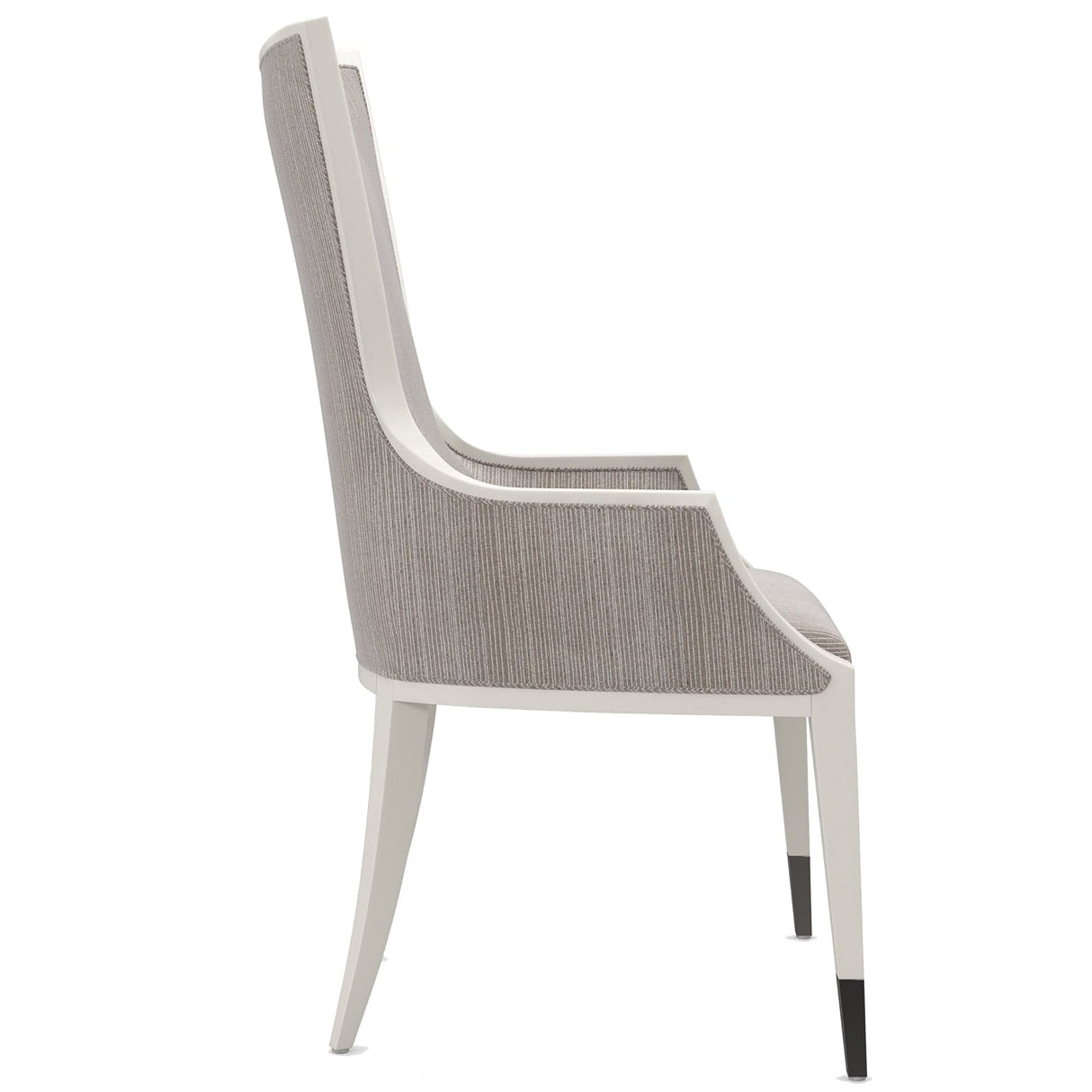 Caracole Lady Grey Arm Chair Furniture caracole-CLA-422-275 662896041637