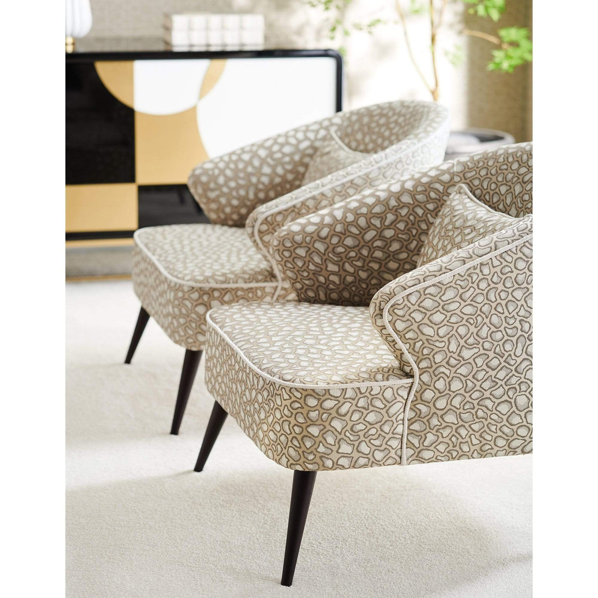 Caracole Melanie Arm Chair Furniture caracole-SGU-418-033-A 00662896022223