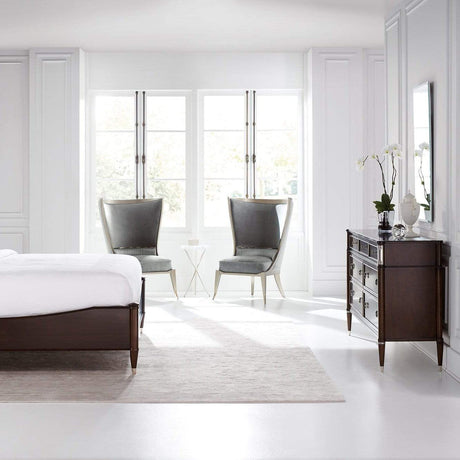 Caracole Pop Your Collar Chair Furniture caracole-UPH-418-033-B 662896035032