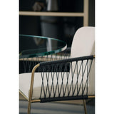 Caracole ReMix Woven Dining Chair Furniture caracole-M112-019-274 662896033380