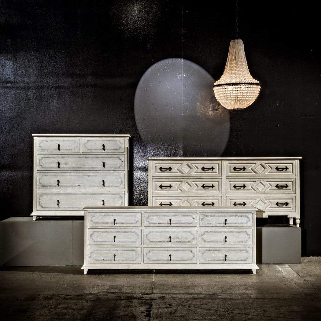 Stanley Grey 12 Drawer Sideboard