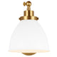 Chapman & Myers Wellfleet Dome Task Sconce Lighting chapman-myers-CW1131MWTBBS 014817614114