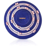 Charlie Sprout Twins Large Basket - Cobalt Pillow & Decor charlie-sprout-HS20-5