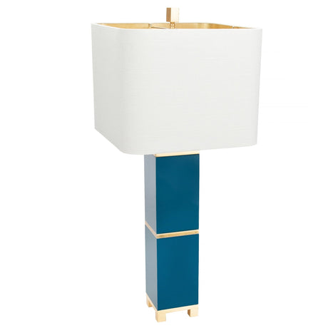 Couture Peacock Teal Table Lamp Lighting couture-CTTL8311A 00702992873661