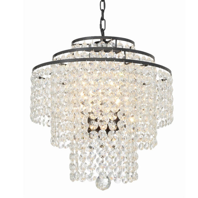 Crystorama Gabrielle 4 Light Chandelier Lighting