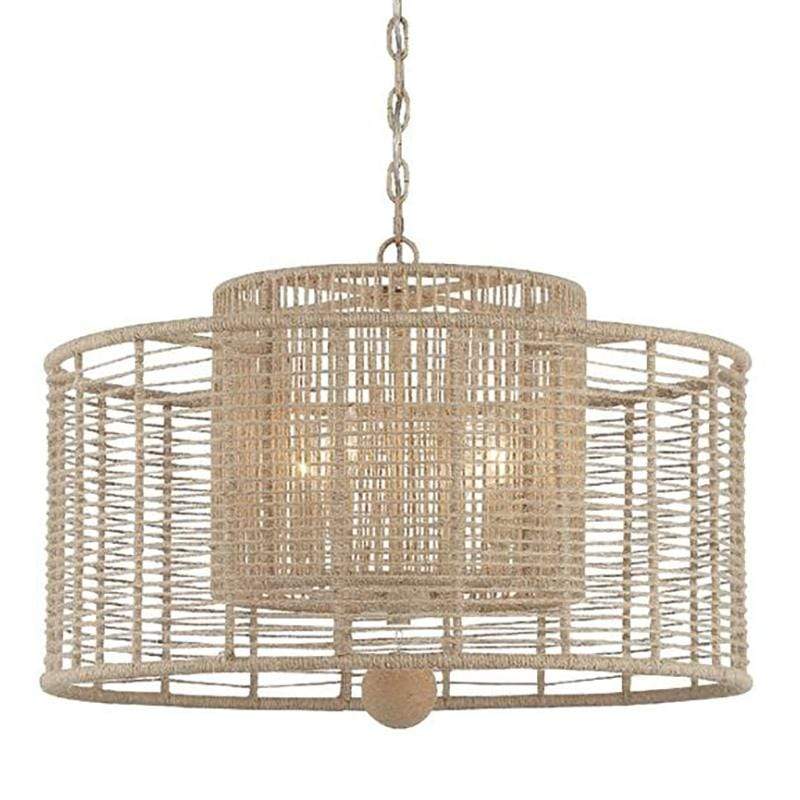 【45R】CHAMULAナヤリット　24cm ベージュ Jayna Chandelier – Meadow Blu
