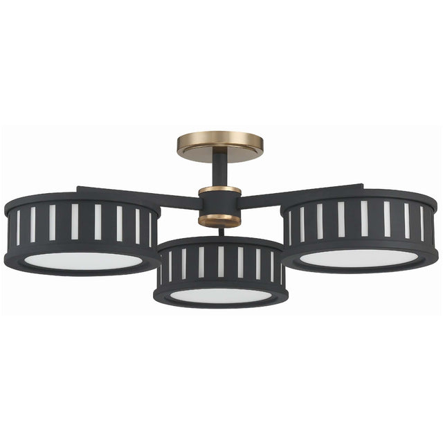 Crystorama Kendal 6 Light Ceiling Mount Lighting crystorama-KEN-8300-VG-BF 633779050015