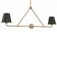 Xavier 2 Light Chandelier – Meadow Blu