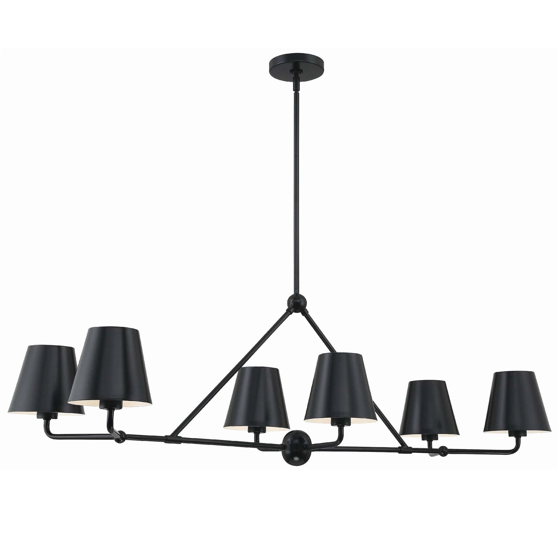 Crystorama Xavier 6 Light Chandelier – Meadow Blu