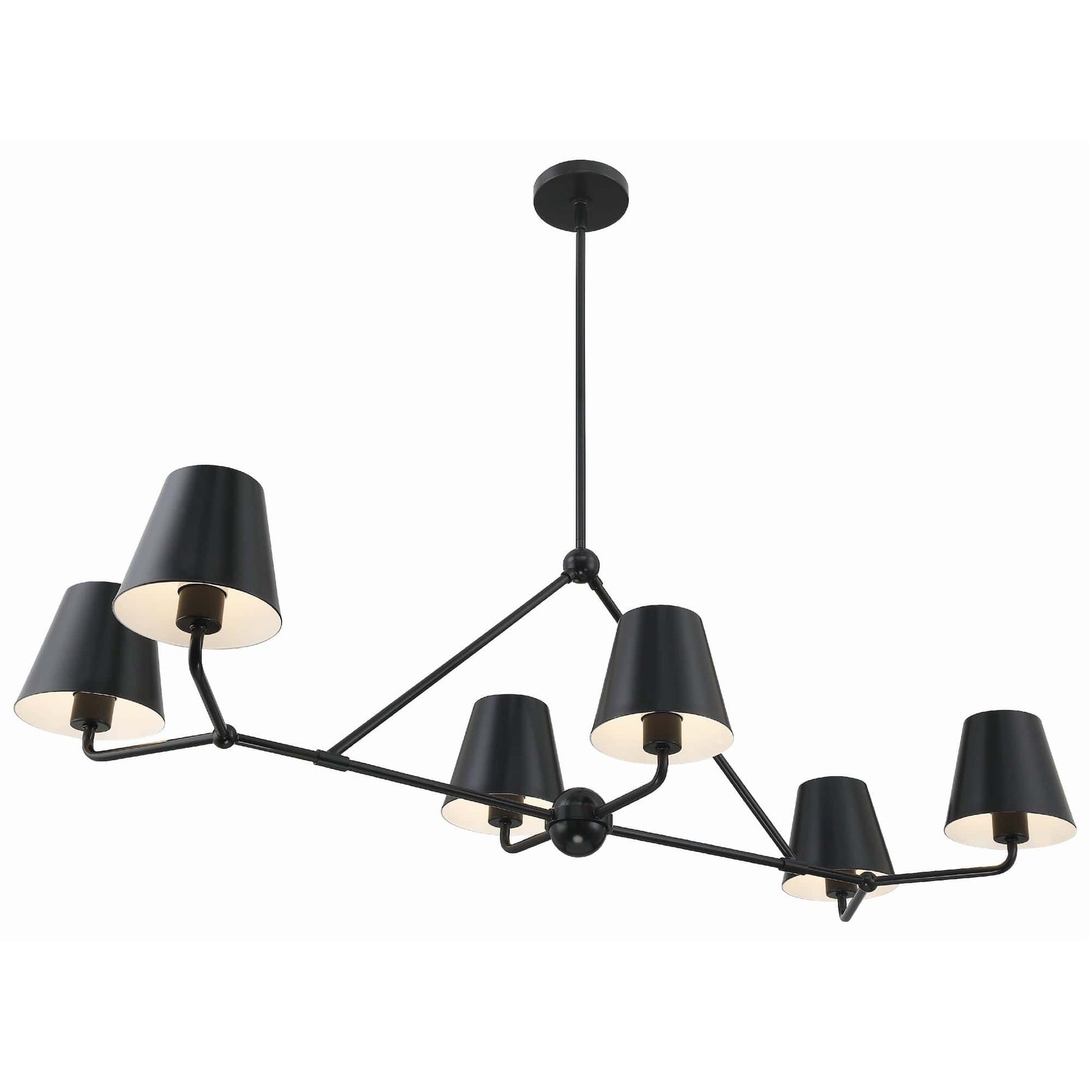 Crystorama Xavier 6 Light Chandelier – Meadow Blu