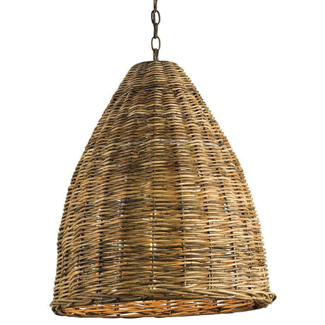 Currey and Company Basket Pendant Lighting currey-co-9845