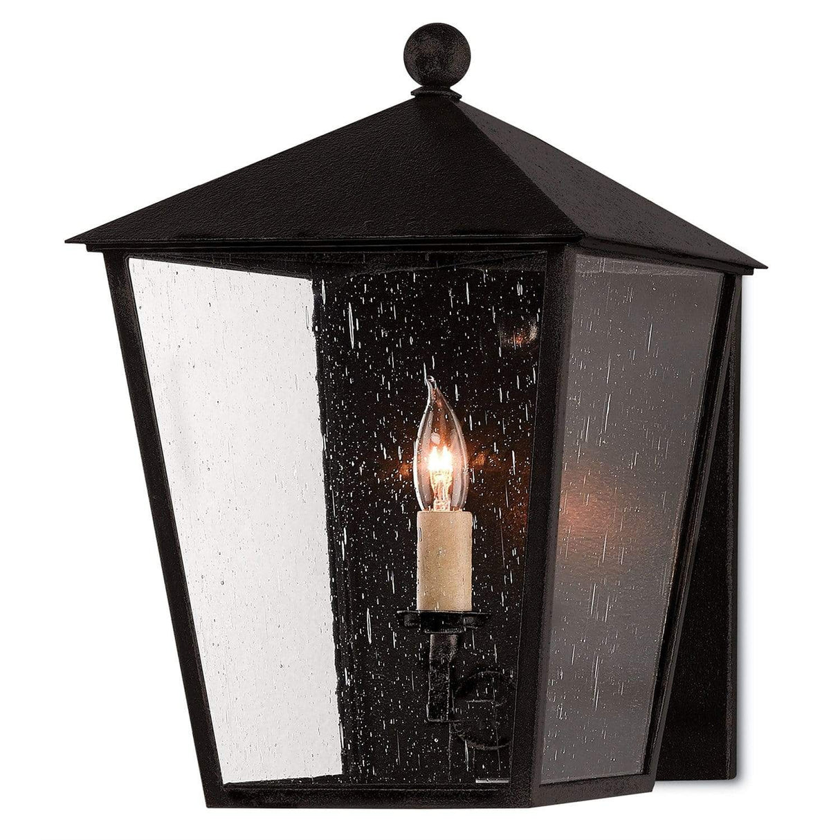 Currey and Company Bening Outdoor Wall Sconce Lighting currey-co-5500-0012