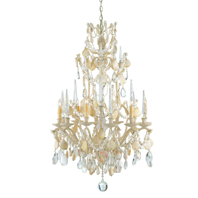 Currey and Company Buttermere Chandelier-Small Lighting Currey-Co-9162
