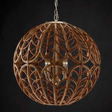 Currey and Company Cape Verde Orb Chandelier Lighting currey-co-9000-0802