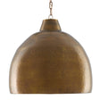 Currey and Company Earthshine Pendant - Brass Lighting currey-co-9000-0425