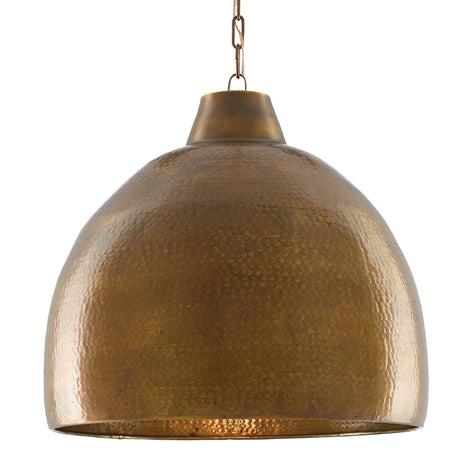 Currey and Company Earthshine Pendant - Brass Lighting currey-co-9000-0425