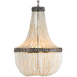 Currey and Company Hedy Chandelier, Cream Lighting Currey-Co-9970