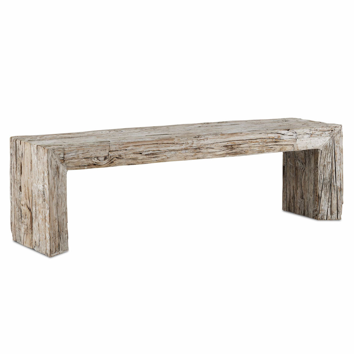 Currey and Company Kanor Bench Furniture currey-co-3000-0216