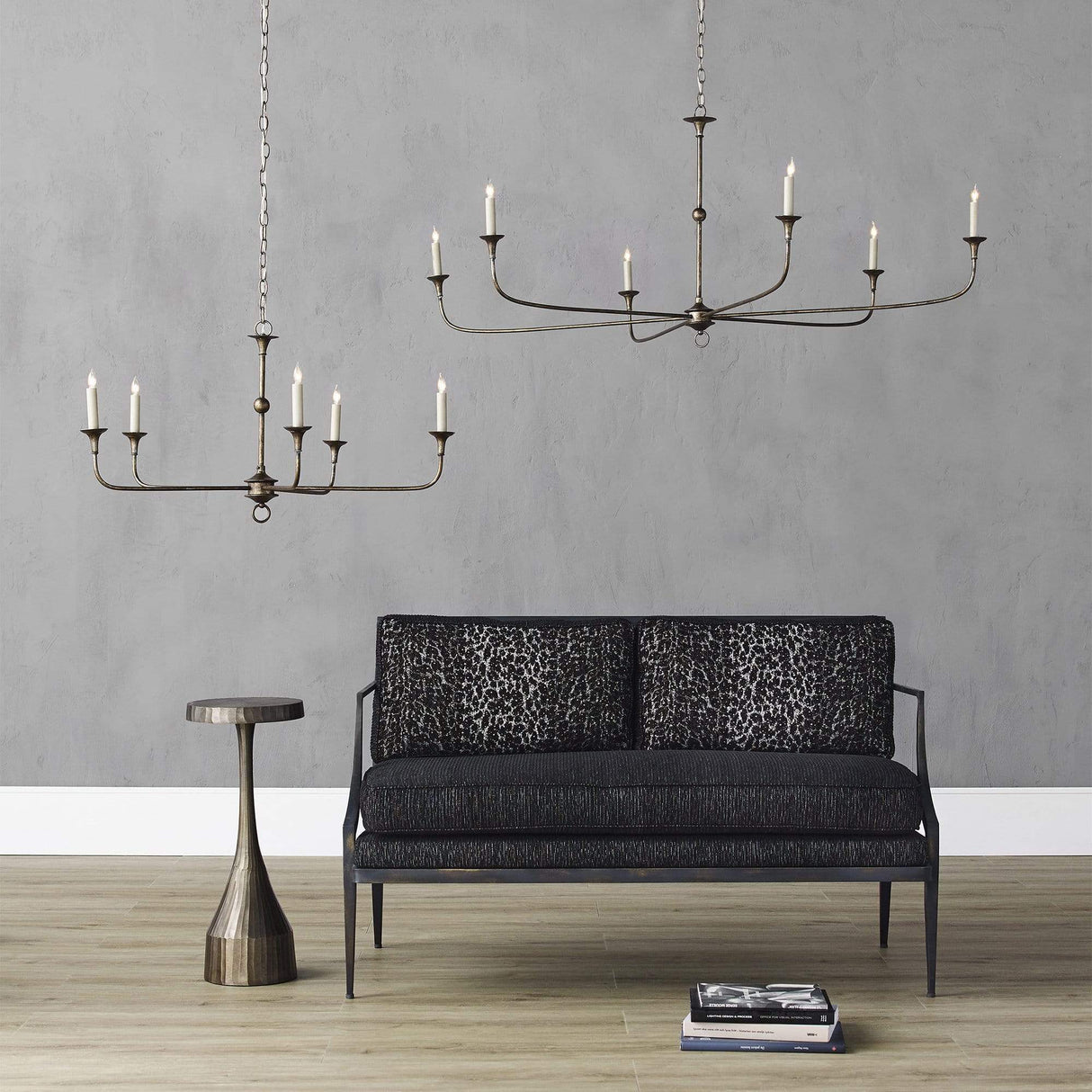 Currey and Company Nottaway Chandelier Lighting