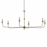 Currey and Company Nottaway Chandelier Lighting currey-co-9000-0135