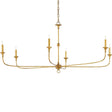 Currey and Company Nottaway Chandelier Lighting currey-co-9000-0370