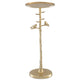 Currey and Company Piaf Drinks Table - Gold Furniture currey-co-4000-0063