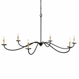 Currey and Company Saxon Chandelier Lighting currey-co-9267