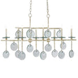 Currey and Company Sethos Rectangular Chandelier Lighting Currey-Co-9000-0060