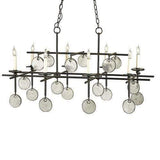 Currey and Company Sethos Rectangular Chandelier Lighting Currey-Co-9124