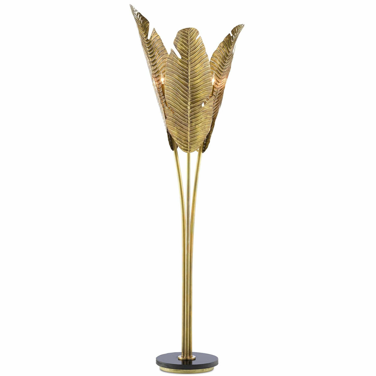 Currey and Company Tropical Floor Lamp Lighting currey-co-8000-0071